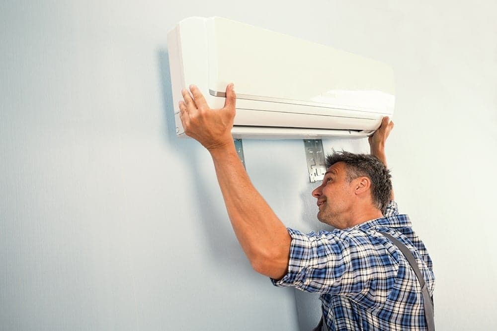 Installation de climatisation